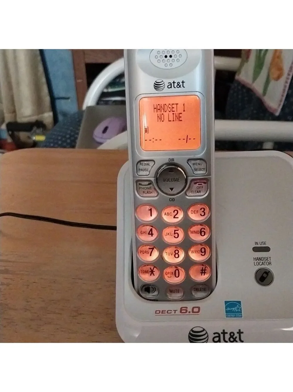 AT&T Cordless Telephone #EL51110 Dect 6.0 Digital5.02 - Picture 10 of 10